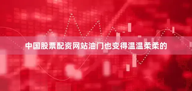 中国股票配资网站油门也变得温温柔柔的